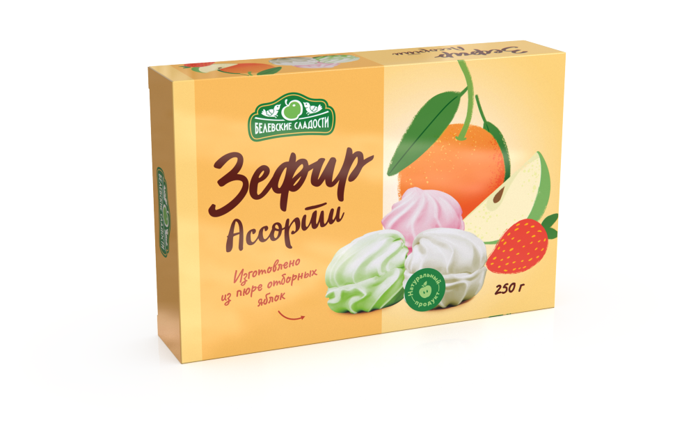  Зефир белевский "Ассорти" 250г в Старом Осколе